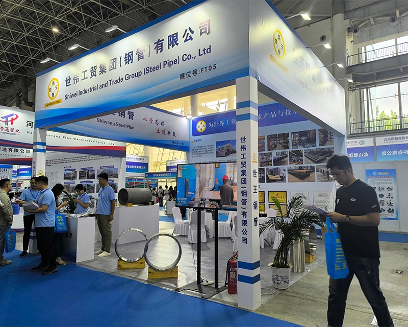 SHIWANG was schitterend aanwezig op de pijpmaterialenbeurs.